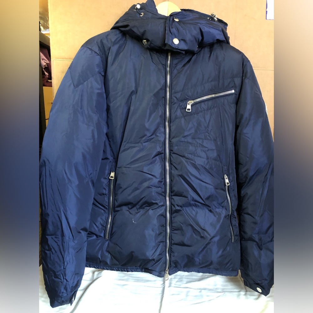 Moncler Brad Down Jacket Navy